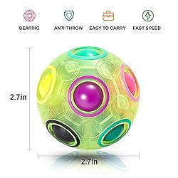 Vdealen Magic Rainbow Puzzle Ball, Speed Cube Ball
