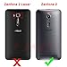 J&D Case Compatible for Zenfone 2 Case, [Wallet Stand] [Slim Fit] Heavy Duty Protective Shock Resistant Flip Cover Wallet Case for ASUS Zenfone 2 (5.5