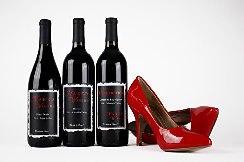 Naked Winery Red Hot Trio Mixed Pack, 3 x 750 mL