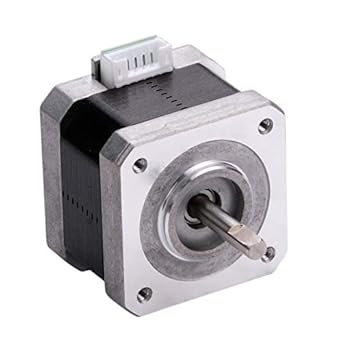 Amazon Com Moons Nema17 Stepper Motor 3d Printer 0 34nm 0 4a 2phase 1 8 Degree High Resistance Bipolar Dc Step Motor 34 3mm 1 35in Smooth Quiet Arduino Stepping Motor Model Ms17hd4p4040 Industrial Scientific
