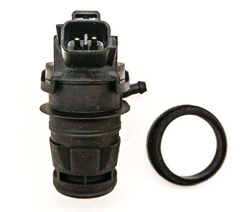 Windshield Washer Pump with Grommet fits - Toyota 4Runner Camry Corolla FJ Cruiser Highlander Land Cruiser Matrix Prius RAV4 Sequoia Sienna Tacoma Tundra Venza Yaris - Lexus CT200h ES300h E350 GS300 GS350 GS430 GS450h GS460 GX460 HS250h IS F IS250 IS350 L