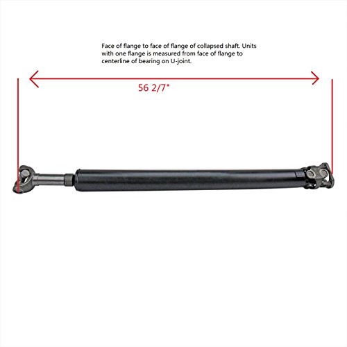 CRS N91151 New Prop shaft/Drive Shaft Assembly, Rear, for 1999-2002 Ford F350 Super Duty/ F250 Super Duty, V8 7.3L Eng, about 56 2/7" long