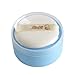 Topwon 3.5'' Baby After-bath Powder Puff Kit Container Dispensor Case With Sifter