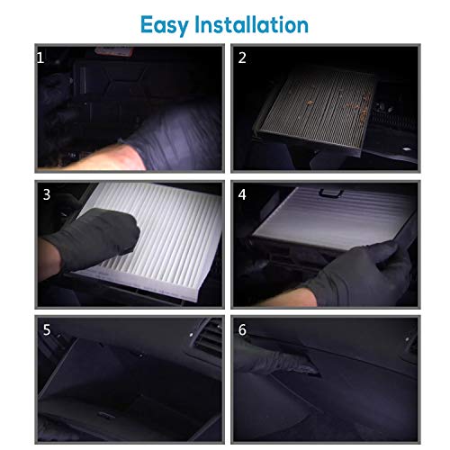 Upower Cf11819 Cabin Air Filter Replacement For Chevrolet Equinox