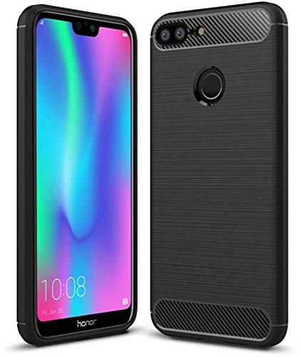Fashionury 360 Degree Protection Ultra-Slim Rubberized Flexible Hybrid Rugged Armor Back Cover for Honor 9N