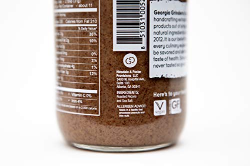 Georgia Grinders Premium Nut Butter, Pecan