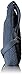 Vera Bradley Women's Microfiber Triple Zip Hipster Crossbody Purse, Charcoal Gray, One Size