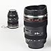 Special Amazon Deal - Original Camera Lens Mug now with FREE Mini Lens Cup - Upgraded Stainless Steel Coffee Thermos With Handy Sipping Cover - Fun Canon Replica Mug - Black - Fulfilled by Amazon