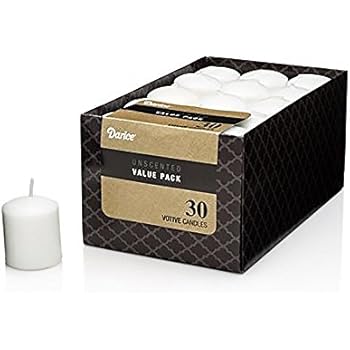 ArtVerse Dynamic Collections Unscented 12 Hour Votive Candles, 1.4