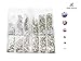 3456 pcs Nail Crystals ab Nail Art Rhinestones Round Beads Flatback AB Rhinestones Sizes SS 3 4 5 6 8 10 for Nails Decoration Crafts Eye Makeup Clothes Greeting Cards by Xpeciall(rainbow color)