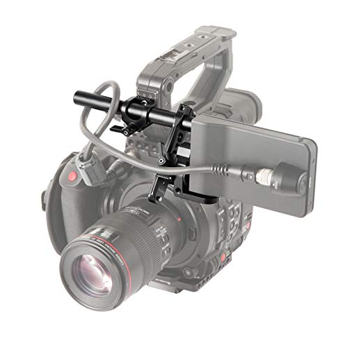 SMALLRIG EVF Support with NATO Rail and 15mm Rod for Canon C200 Monitor 2075