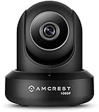 Amcrest ProHD 1080P WiFi Camera 2MP (1920TVL) Indoor Pan/Tilt Security Wireless IP Camera IP2M-841B (Black)