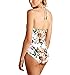 Mitang Women's One Piece Floral Lace Halter Monokini