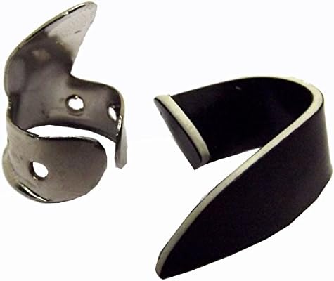 SET OF 2pcs CUSTOM-MADE NYLON + STEEL PLECTRUMS FOR INDIAN VEENA GUITAR
