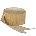 4 ROLLS Crepe Paper Streamers 280 ft Total-Made in USA (Metallic Gold) primary