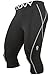 Mens COOVY Sports Base Layer 3/4 Long Tights: Lightweight or Midweight Style