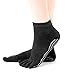 Pseudois Pack of 5 Non Slip Skid Yoga Pilates Socks Five Toe Separator Socks with Grips Cotton for Women Multi Pack