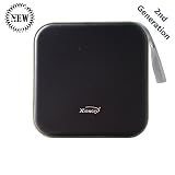 40 CD/VCD/DVD Case Binder Portable Hard Plastic Disc Container Black