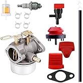 640052 Carburetor for Tecumseh 8HP 9HP 10HP Snow Blower Thrower for HMSK80 HMSK85 HMSK90 HMSK100 HMSK105 HMSK110 LH318SA LH35