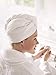 Aquis Original Microfiber Hair Turban, Black