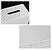 Hommp 4-Pack Plastic Storage Bin, Stackable Pantry Organizer Bins, White
