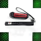 Tactical Green Hunting Rifle Scope Sight Laser Pen, Demo Remote Pen Pointer Projector Travel Outdoor Flashlight, LED Interactive Baton Funny Laser toy