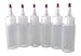 SanDaveVA Brand 6 Plastic Squeeze Bottles Cake Decorating Paint Crafts Condiments 60ml 2oz