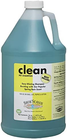 ShowSeason Clean Shampoo, 1 gallon