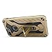 Zizo Static Series Compatible with iPhone 8 Plus case Heavy Duty Shockproof Military Grade Drop Tested with Kickstand iPhone 7 Plus case Gold
