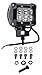 Cutequeen 4 X 18w 1800 Lumens Cree LED Spot Light for Off-road SUV Boat 4×4 Jeep Lamp Tractor Marine Off-road Lighting Rv Atv(pack of 4)thumb 4