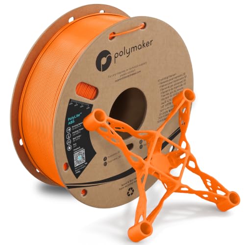 Polymaker PE01009 PolyLite Filament ABS geruchsarm 1.75mm 1000g Oranje 1 stuk(s)