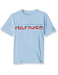 Tommy Hilfiger playera de cuello redondo para niño