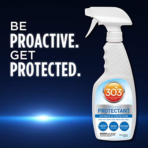 303 Products Aerospace Protectant – UV Protection – Repels Dust, Dirt, & Staining – Smooth Matte Finish – Restores Like-New Appearance – 16 Fl. Oz. (30308CSR)