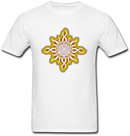 Hoyun Men Godsmack Geek T-shirt White L