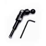 Techmount 4-31002-B - Harley-Davidson Motorcycle Mirror Mounting Kit - Black - This is a mount only and does not come with a cradle to hold your device. Perfect for the customer that already has a cradle!