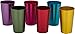 Trademark Innovations Retro Aluminum Tumblers - 6 Cups - 12oz (Assorted Colors)