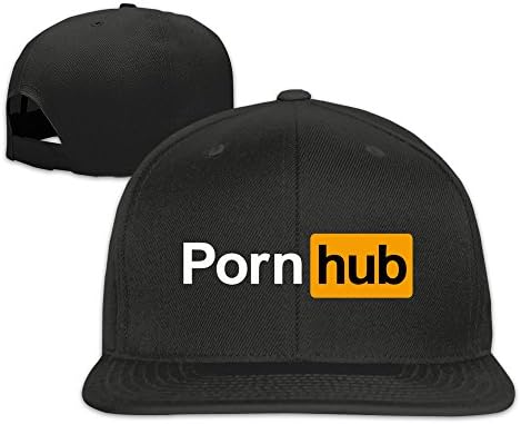 ROUNG Pronhub Logo Baseball Cap Black
