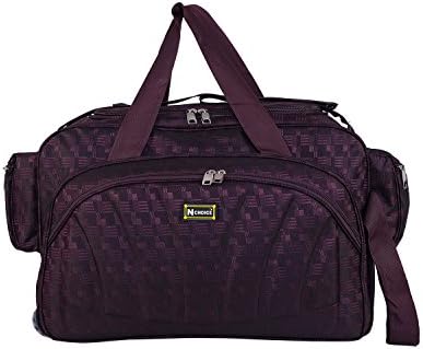 Travel Duffle Bags for Men and Women from N Choice (Purple) 40 litres