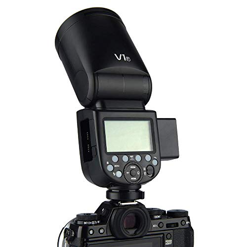 Godox V1F Flashes avec tête Ronde, 1/8000 HSS, 480 Prises à Pleine Puissance, Batterie Interchangeable Lithium 2600mAh Compatible pour Appareil Photo série Fuji - Image 3