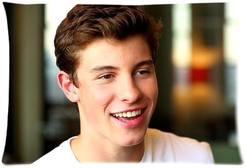 Green-Store Custom Shawn Mendes Home Decorative Pillowcase Pillow Case Cover 20*30 Two Sides Print