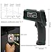 Digital Infrared Thermometer Laser Temperature Gun (Battery Include) with LED Display Non-Contact -26℉- 716℉(-32℃- 380℃) Ideal for Food Meat Cooking Kitchen, Automotive, Industry Measurement