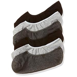 Chromozome Men’s Cotton Ankle Socks (Pack of 6) (SX 7 (PO6) _Blk,Char,Grey_Free Size)