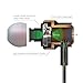 ALZN Premium Wood Earbuds, In-Ear Headphones, Stereo Bass Noise-isolating Earphones with Mic
