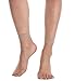 Florboom Womens Ultra Sheer Transparent Ankle Dress Socks Pantyhose Skin 5 Pack