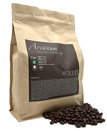 VOLUIT® ARCANUM – Kaffeebohnen, Einzigartige Herkunft von Kolumbien | Kaffeespezialität | Premium Bohnenkaffee 100…