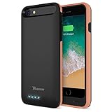 iPhone 8/7 Battery Case, Trianium Atomic Pro 3200mAh Extended iPhone 7 8 Battery Portable Charger for Apple iPhone 7, iPhone 8 (4.7-inch) [Black Signature] Power Case [Apple Certified Part]