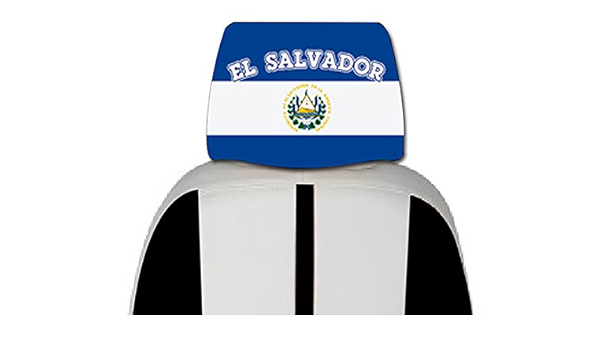 Amazon.es: El Salvador Bandera de coche para asiento 2 pcs ...