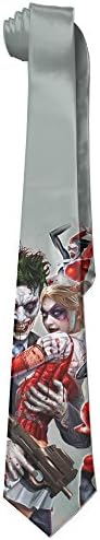 KI3SOP The Joker And Harley Quinn Skinny Ties For Men