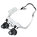 YOCTOSUN Head Wearing Watch Repair Magnifying Glass Double Eye LED Lighted Jeweler Glasses Magnifier 10x 15x 20x 25x