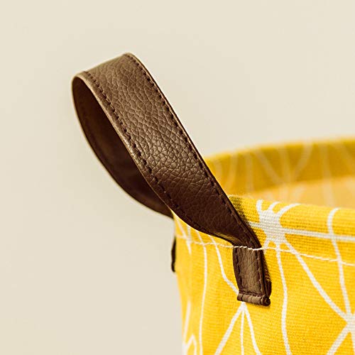 Gotian Dirty Clothes Underwear Basket, Sheets Laundry Clothes Bags, Laundry Basket Storage Basket Box, Folding Waterproof with Great Capacity (A)